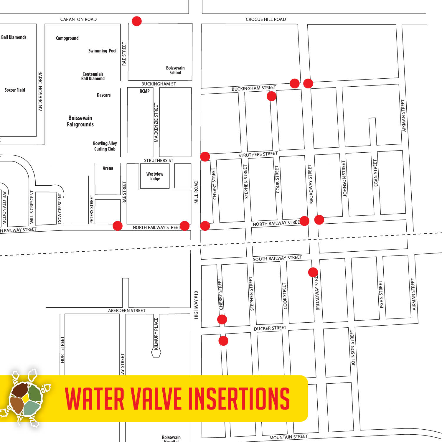 Planned Utility Maintenance & Road Closures